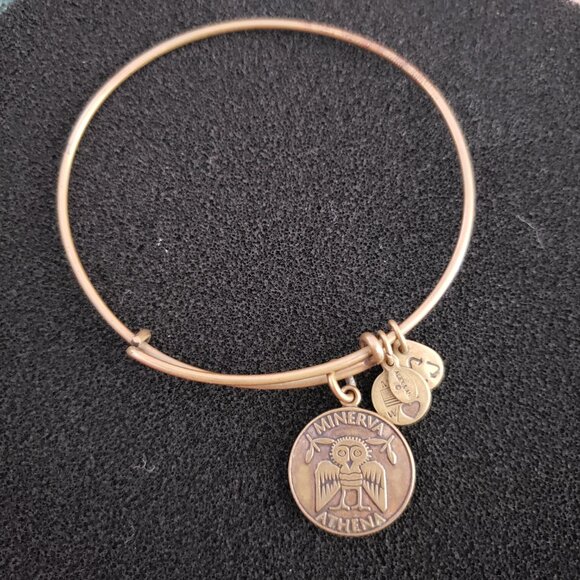 Alex and Ani Jewelry - RARE - Alex and Ani - ATHENA MINERVA Charm Bracelet Bangle     31